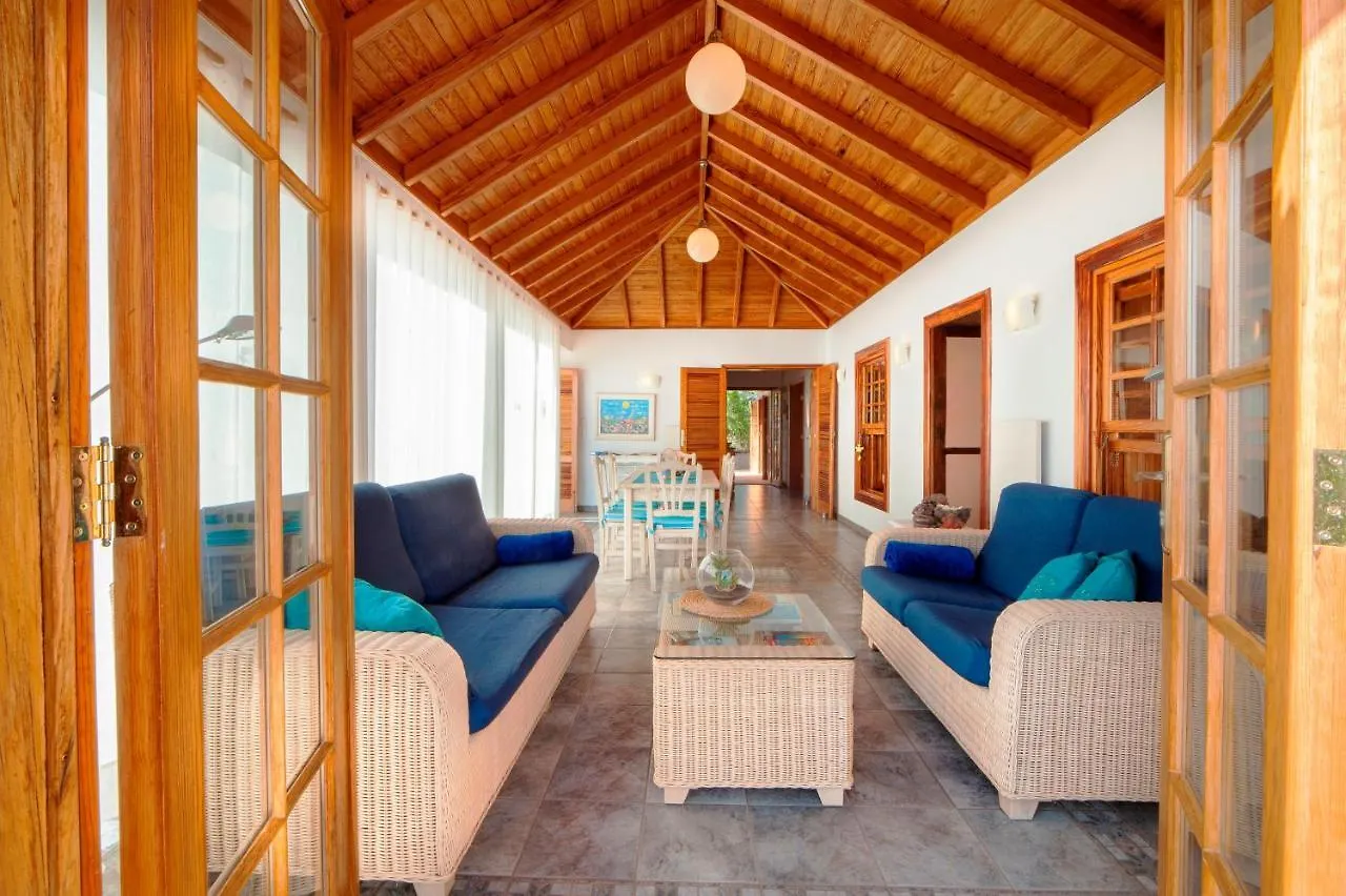 Ferienvilla Finca Tijarafe mit beheiztem Pool