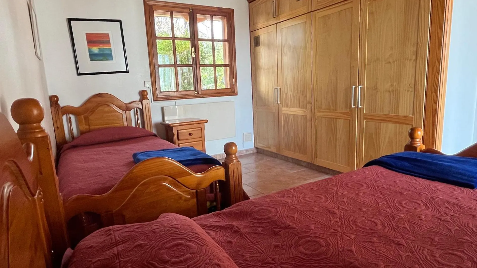 Ferienhaus Ferienvilla Finca Tijarafe mit beheiztem Pool
