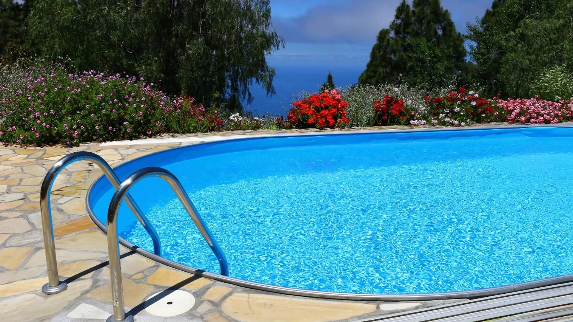 Ferienvilla Finca Tijarafe mit beheiztem Pool Ferienhaus