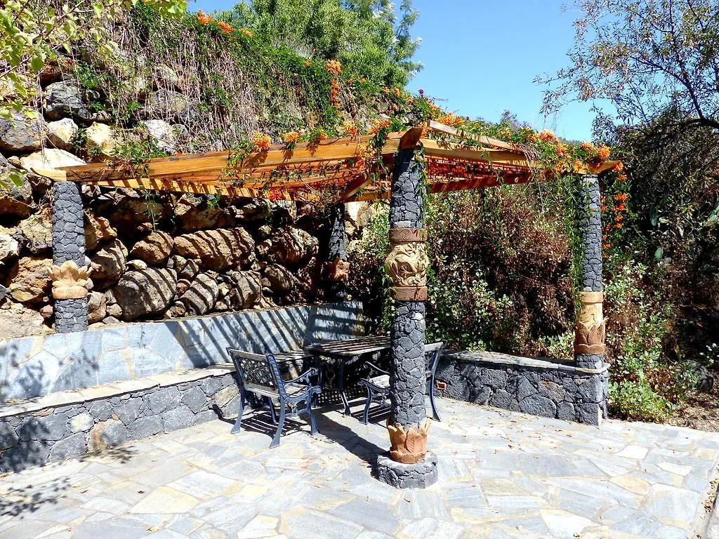 Ferienhaus Ferienvilla Finca Tijarafe mit beheiztem Pool