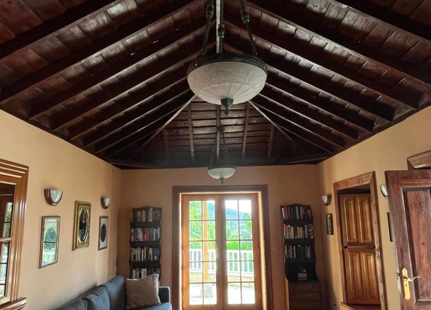 Vakantiehuis Ferienvilla Finca Tijarafe mit beheiztem Pool