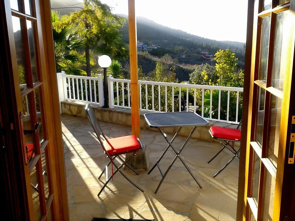Ferienvilla Finca Tijarafe mit beheiztem Pool Vakantiehuis