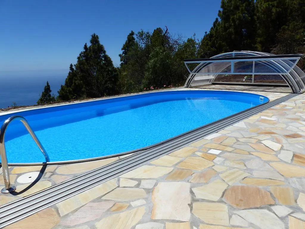 Ferienvilla Finca Tijarafe mit beheiztem Pool Vakantiehuis