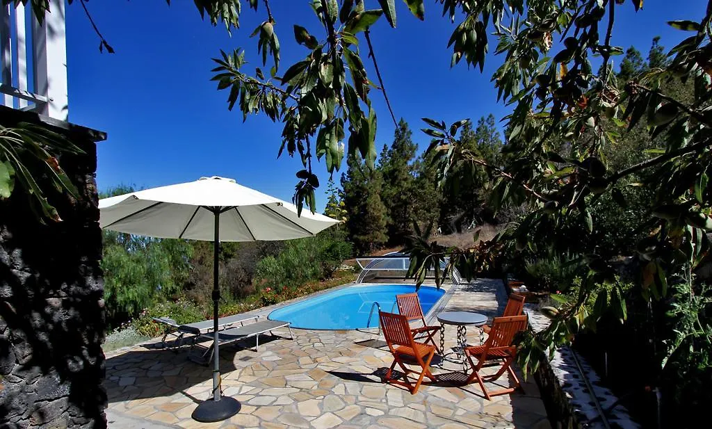 Vakantiehuis Ferienvilla Finca Tijarafe mit beheiztem Pool
